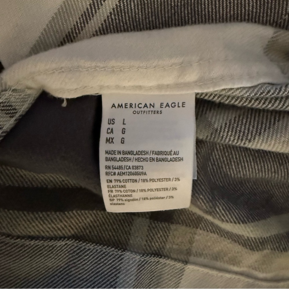 American Eagle Flannel Shirt - Picture 5 of 5